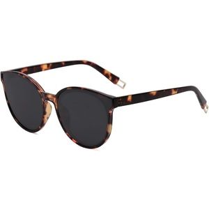 Women’s Oversized Round Tortoise Sunglasses